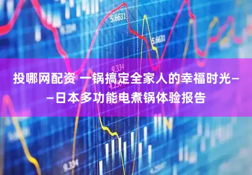 投哪网配资 一锅搞定全家人的幸福时光——日本多功能电煮锅体验报告